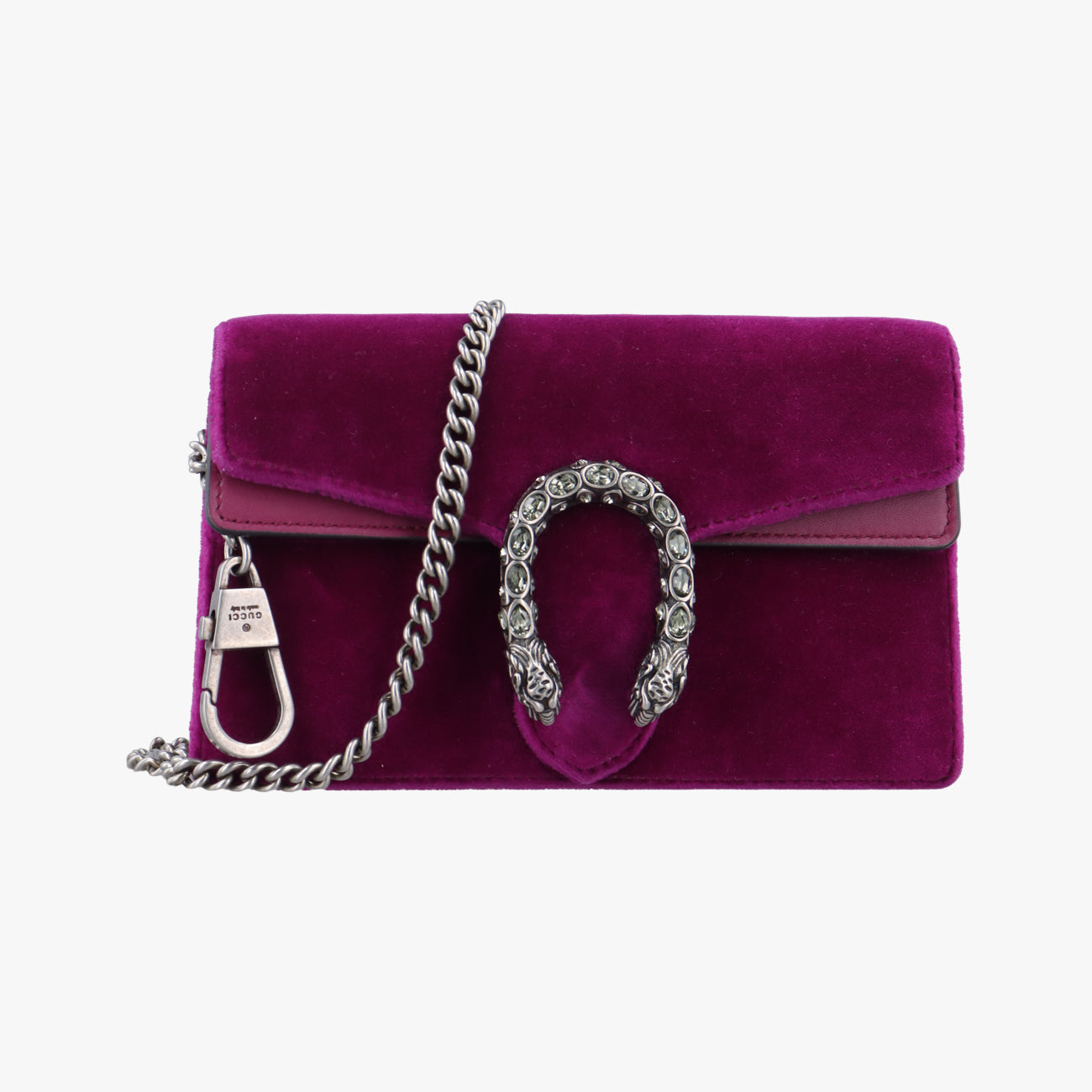 Dionysus Purple velour×Leather 476432ディオニュソス パープル ベロア×レザー 476432