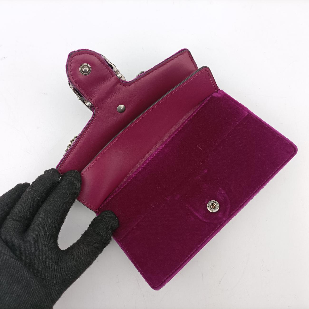 Dionysus Purple velour×Leather 476432ディオニュソス パープル ベロア×レザー 476432