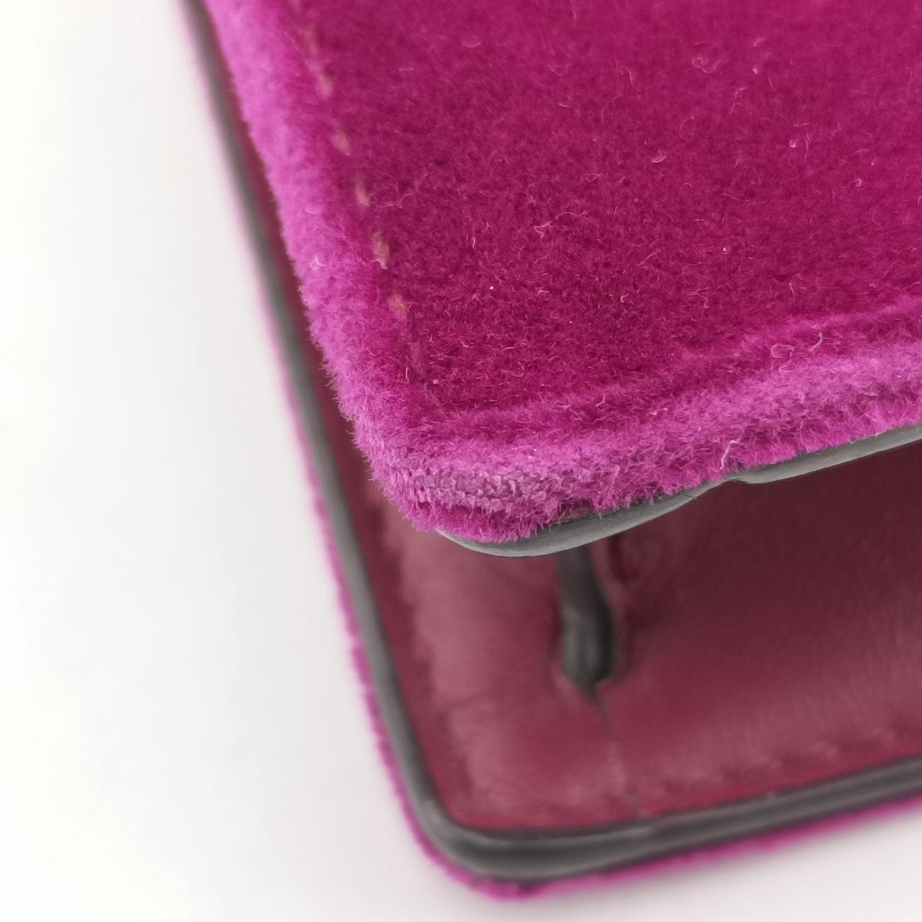 Dionysus Purple velour×Leather 476432ディオニュソス パープル ベロア×レザー 476432