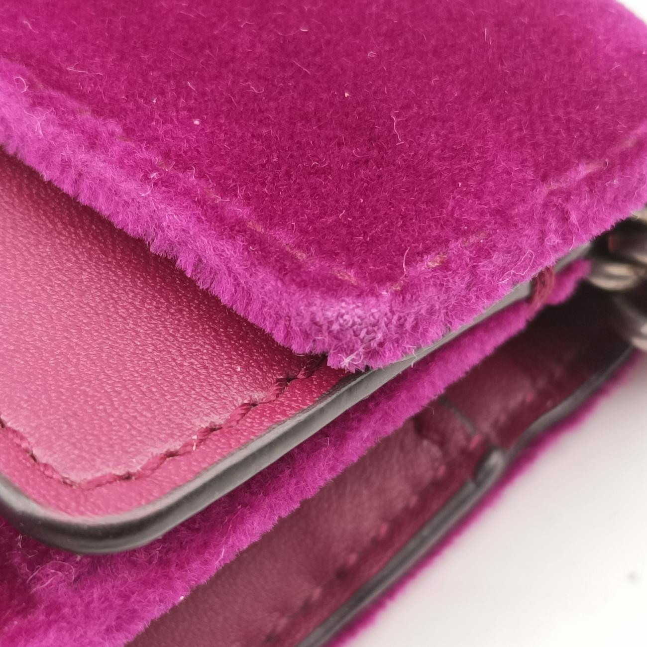 Dionysus Purple velour×Leather 476432ディオニュソス パープル ベロア×レザー 476432