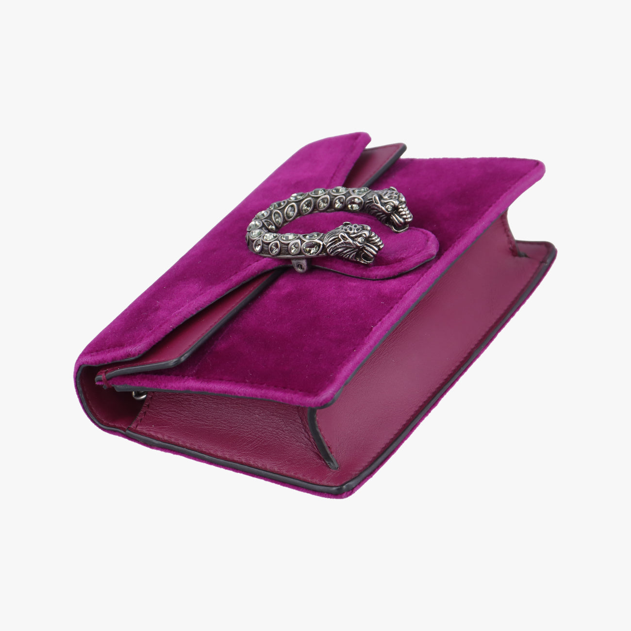 Dionysus Purple velour×Leather 476432ディオニュソス パープル ベロア×レザー 476432