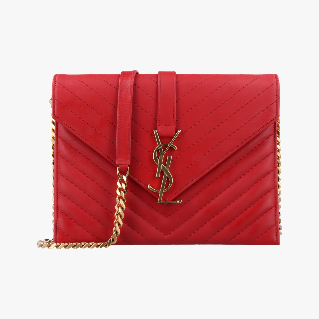 MONOGRAM envelope Red Leather 364489 ARS364489.0914モノグラム エンヴェロップ レッド レザー 364489 ARS364489.0914