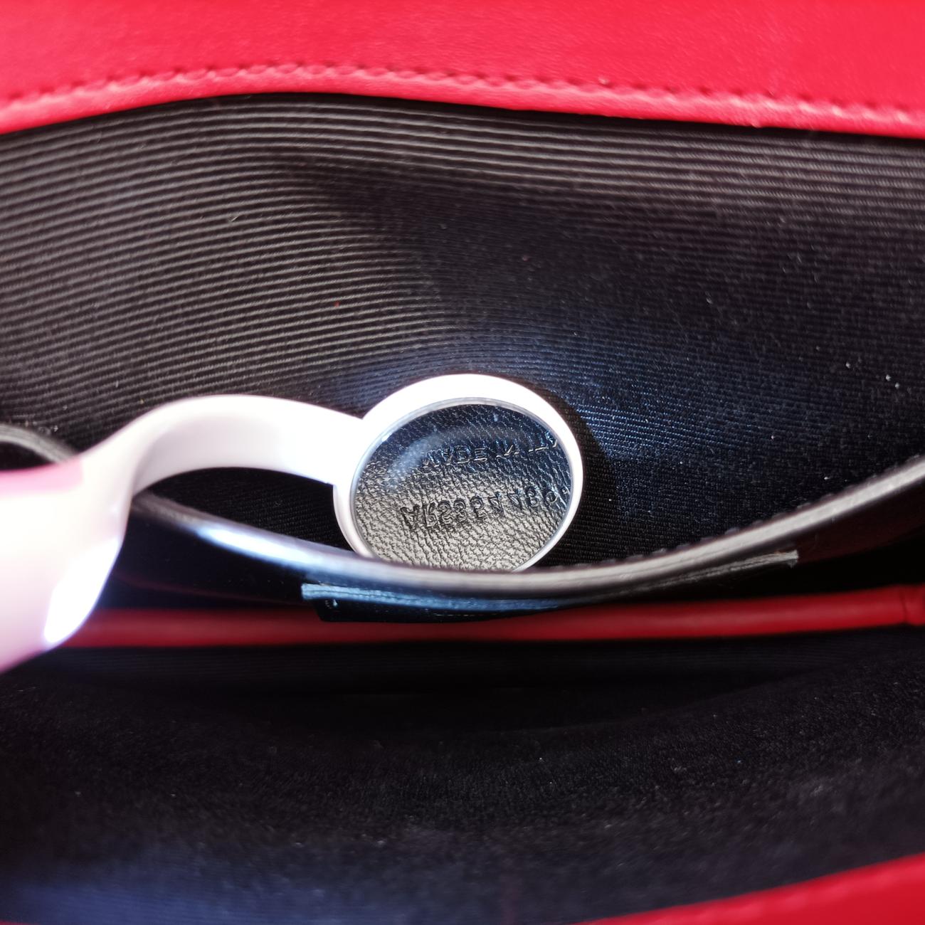 MONOGRAM envelope Red Leather 364489 ARS364489.0914モノグラム エンヴェロップ レッド レザー 364489 ARS364489.0914