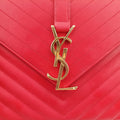 MONOGRAM envelope Red Leather 364489 ARS364489.0914モノグラム エンヴェロップ レッド レザー 364489 ARS364489.0914