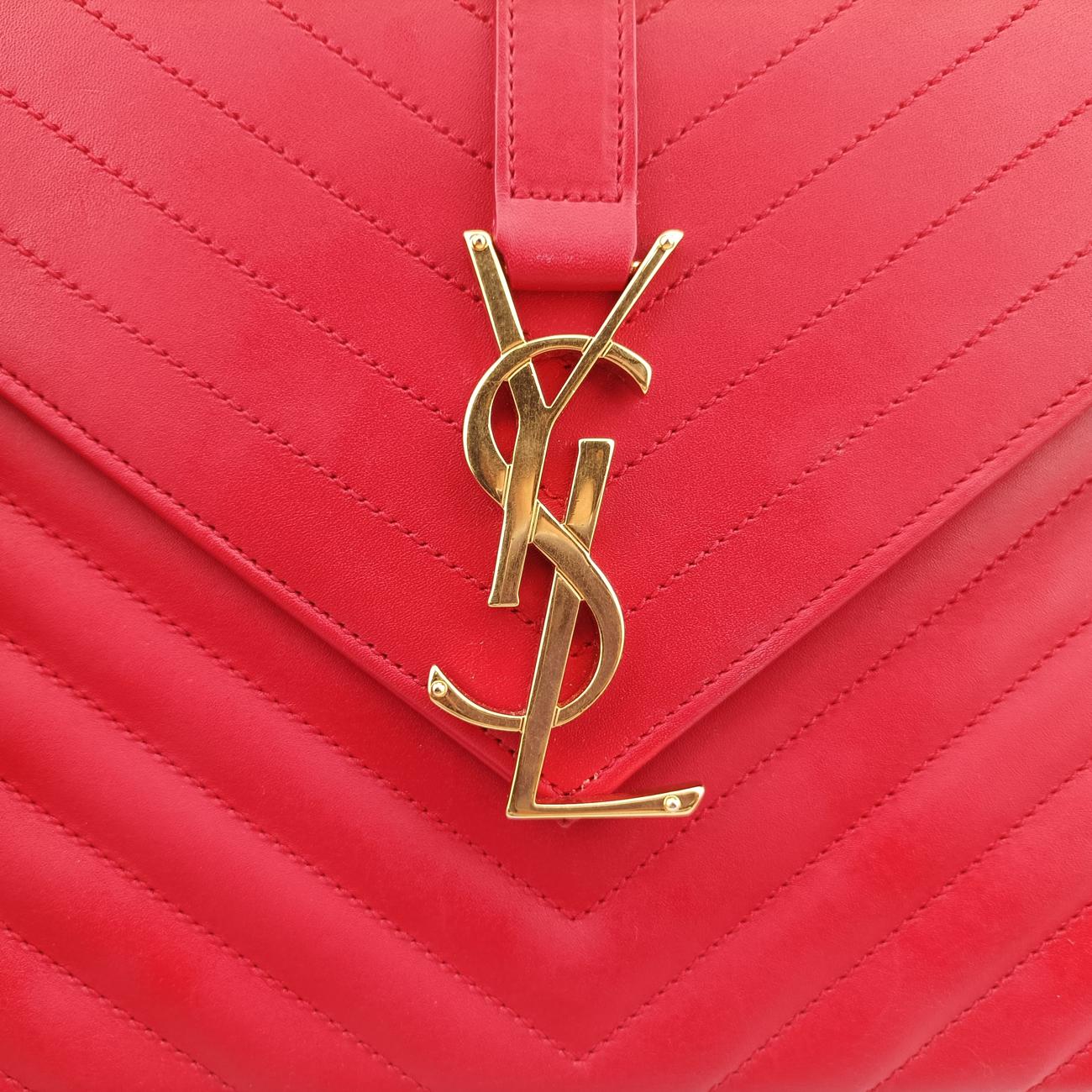 MONOGRAM envelope Red Leather 364489 ARS364489.0914モノグラム エンヴェロップ レッド レザー 364489 ARS364489.0914