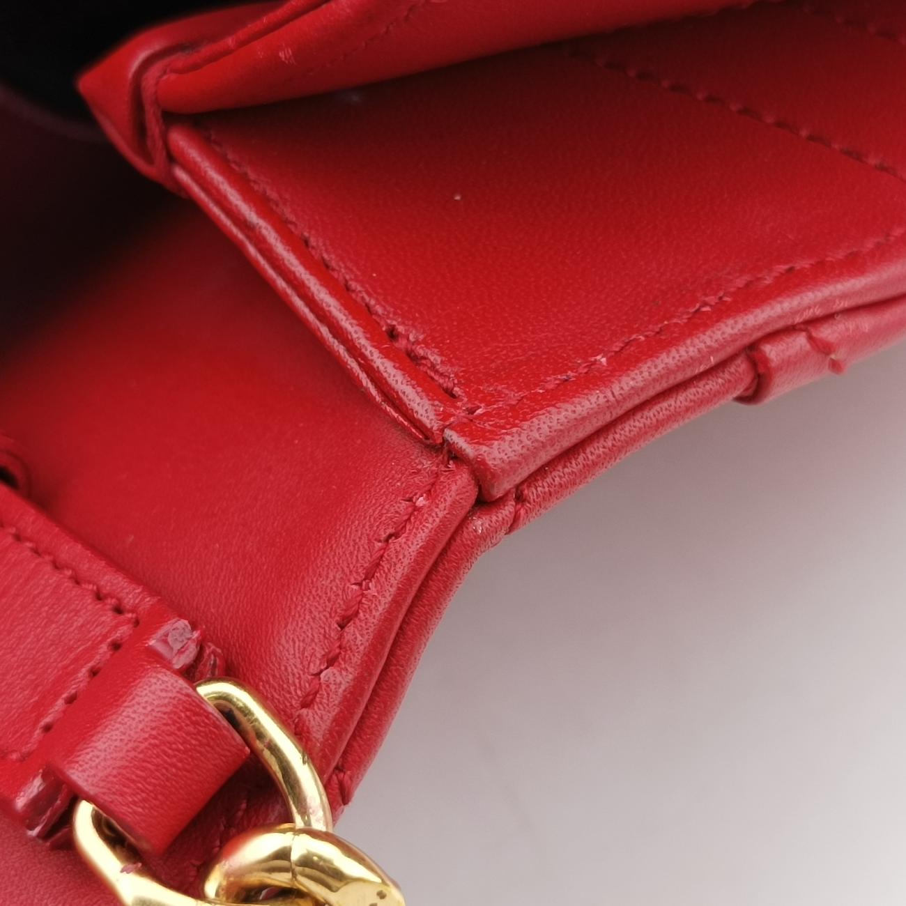 MONOGRAM envelope Red Leather 364489 ARS364489.0914モノグラム エンヴェロップ レッド レザー 364489 ARS364489.0914