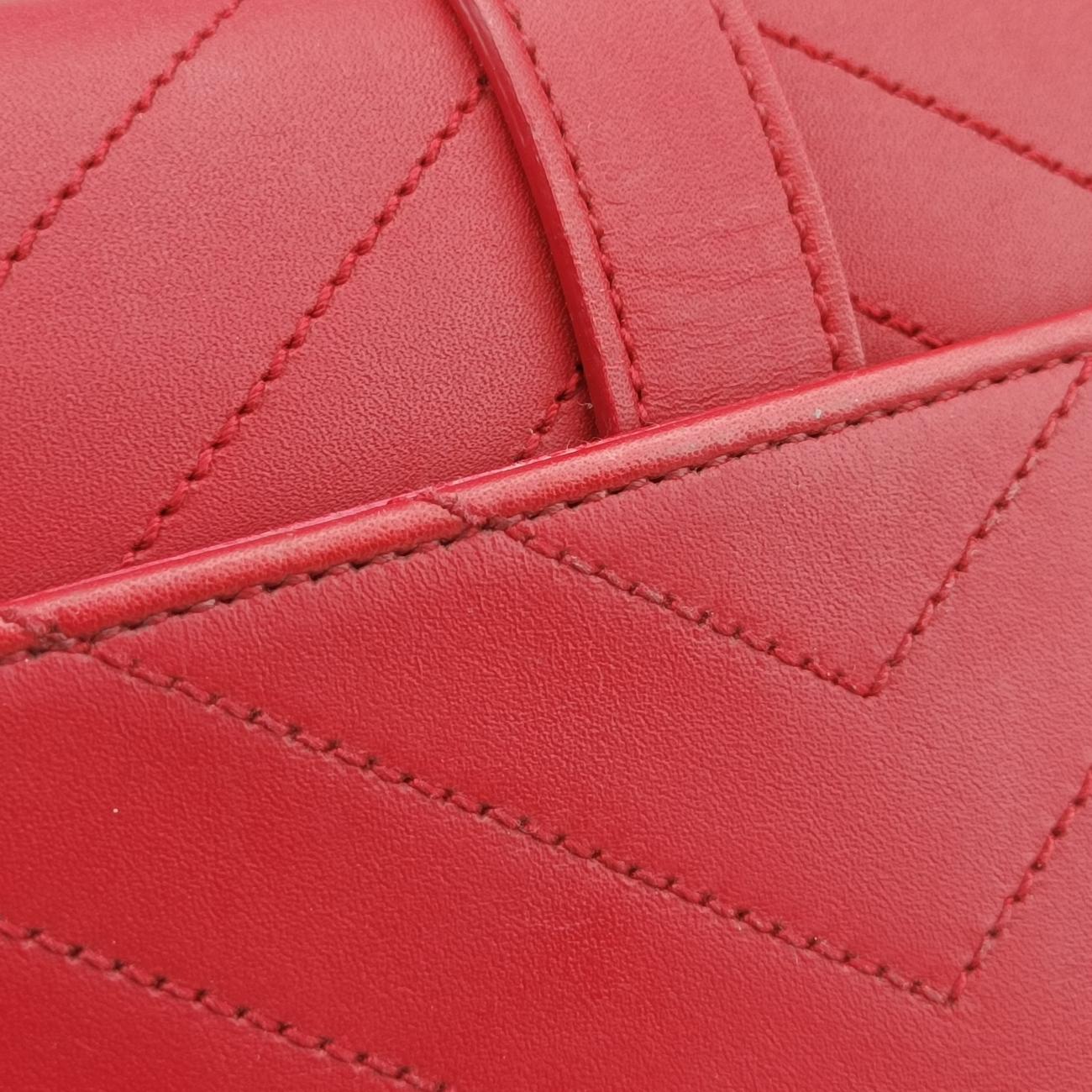 MONOGRAM envelope Red Leather 364489 ARS364489.0914モノグラム エンヴェロップ レッド レザー 364489 ARS364489.0914