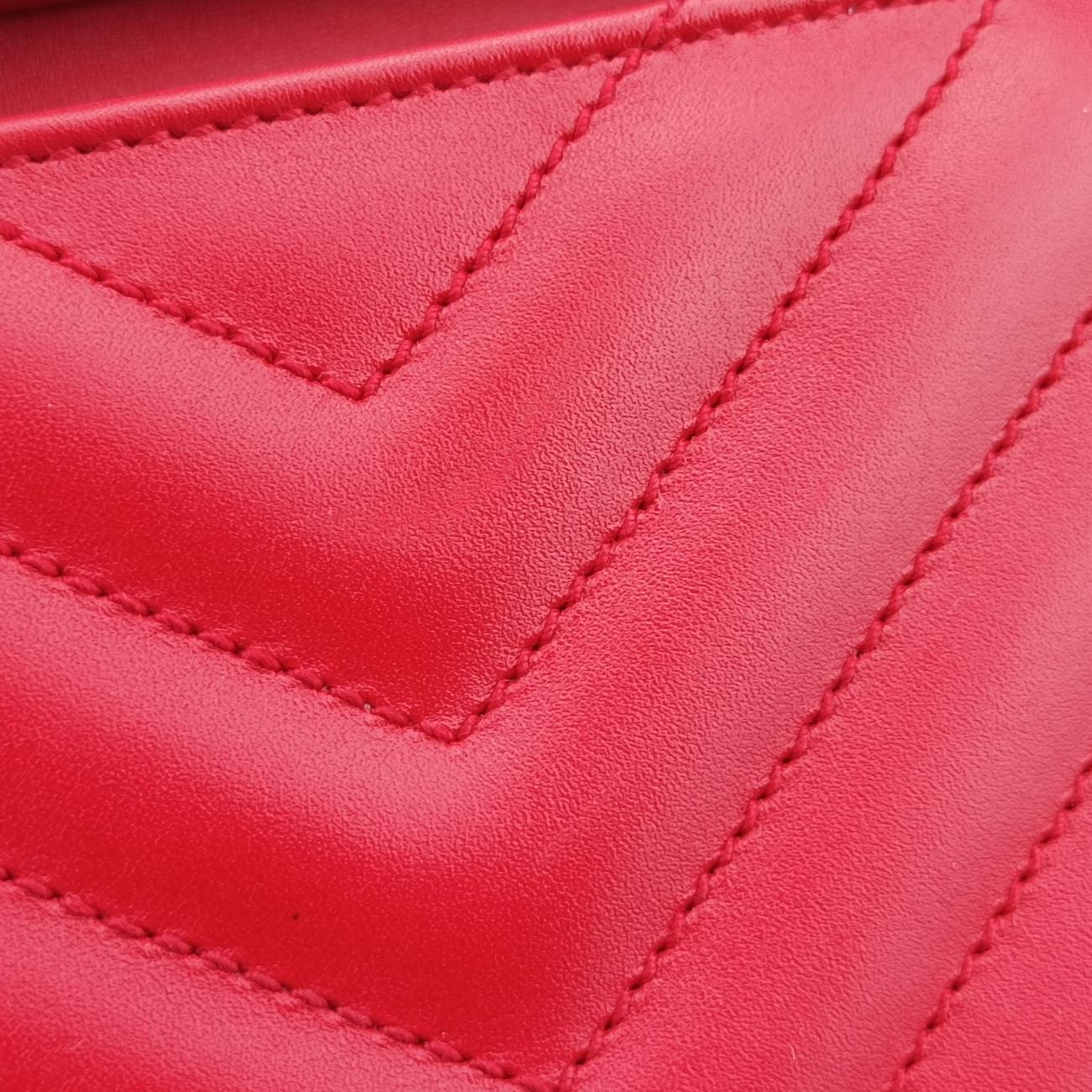 MONOGRAM envelope Red Leather 364489 ARS364489.0914モノグラム エンヴェロップ レッド レザー 364489 ARS364489.0914