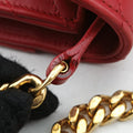 MONOGRAM envelope Red Leather 364489 ARS364489.0914モノグラム エンヴェロップ レッド レザー 364489 ARS364489.0914