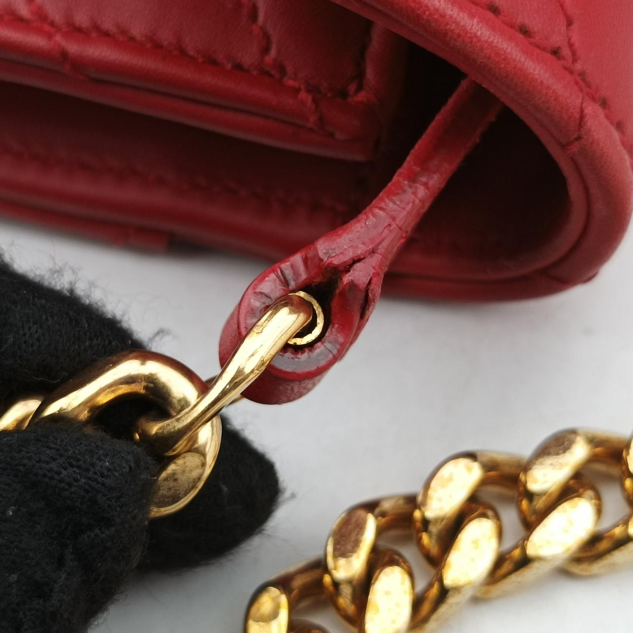 MONOGRAM envelope Red Leather 364489 ARS364489.0914モノグラム エンヴェロップ レッド レザー 364489 ARS364489.0914