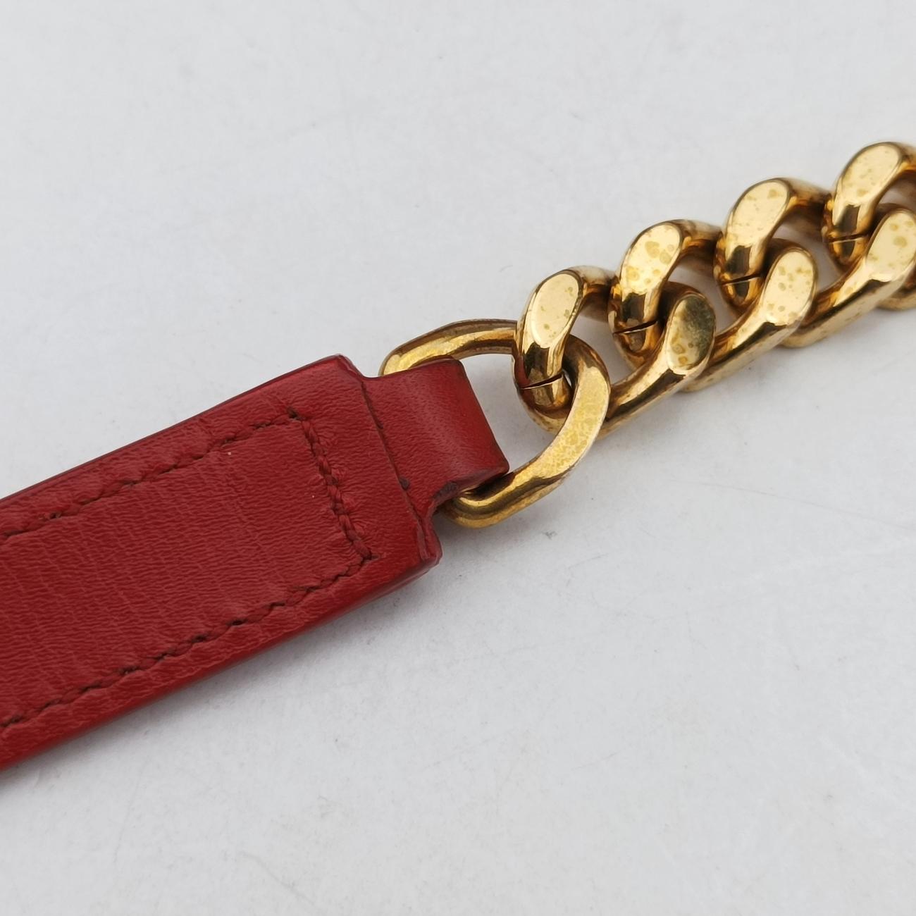 MONOGRAM envelope Red Leather 364489 ARS364489.0914モノグラム エンヴェロップ レッド レザー 364489 ARS364489.0914