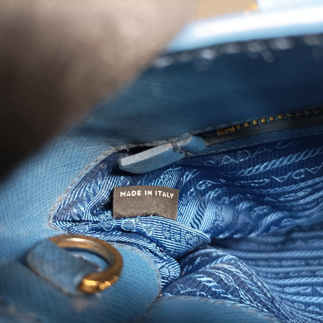 Galleria Blue SAFFIANO Leather BN2274 25ガレリア ブルー サフィアーノレザー BN2274 25