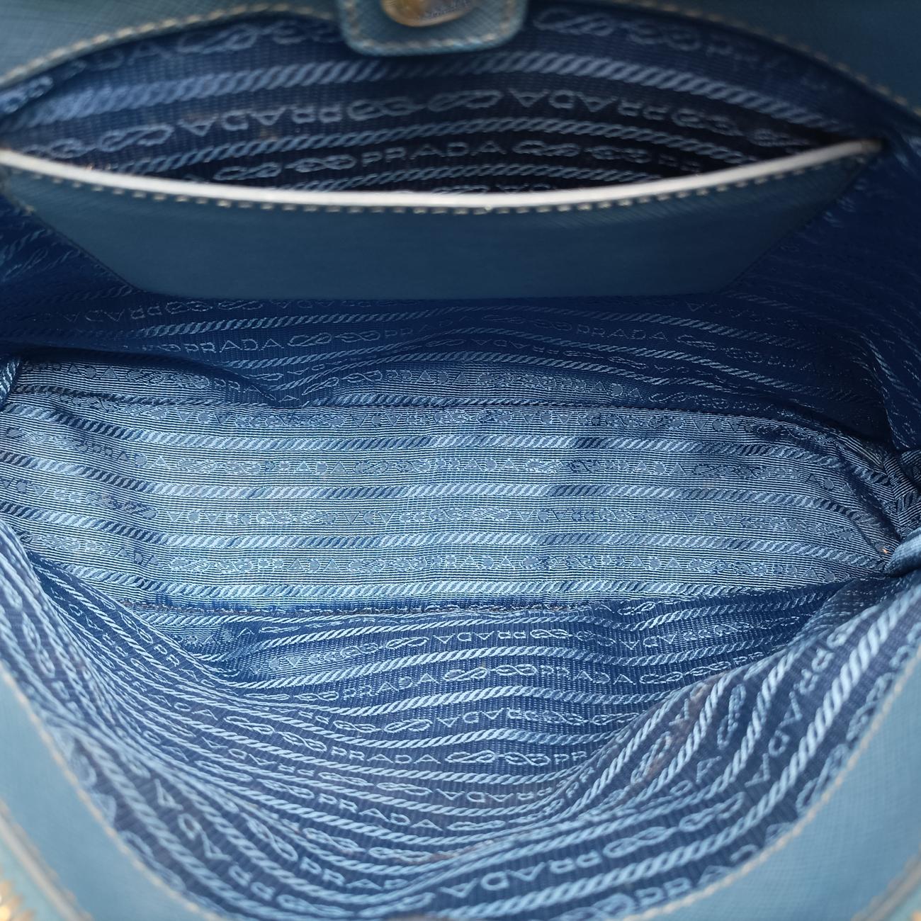 Galleria Blue SAFFIANO Leather BN2274 25ガレリア ブルー サフィアーノレザー BN2274 25