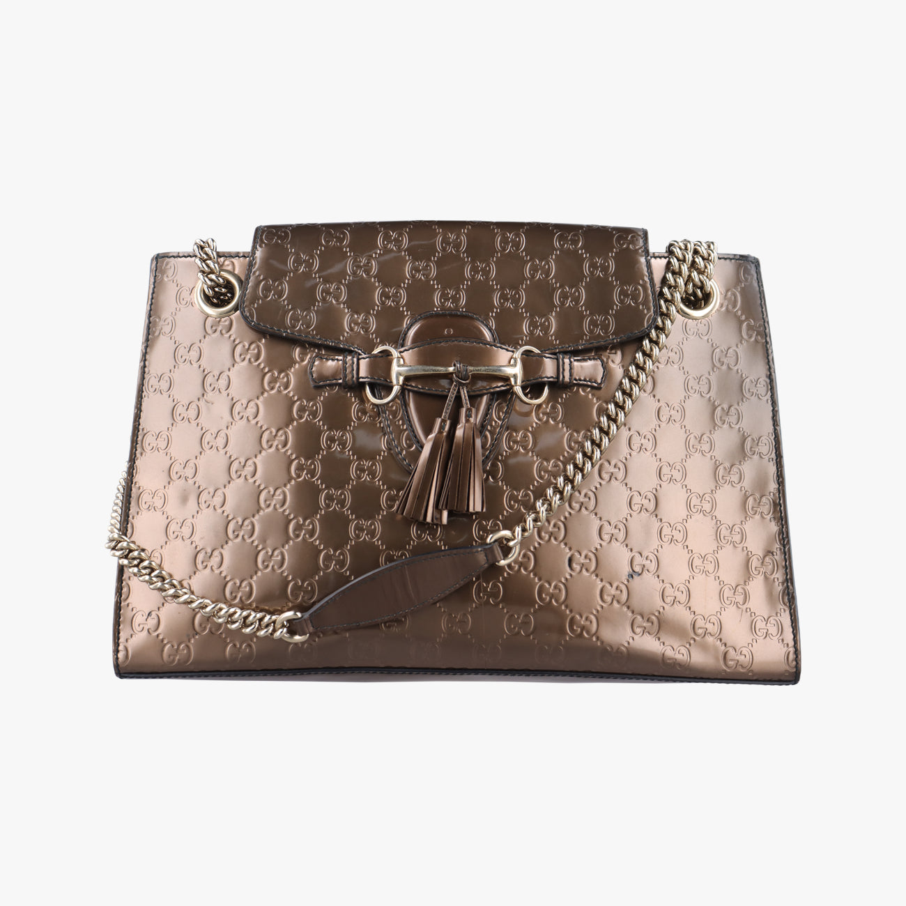 Emily Brown Patent Leather 295403 C015167386エミリー ブラウン パテント 295403 C015167386