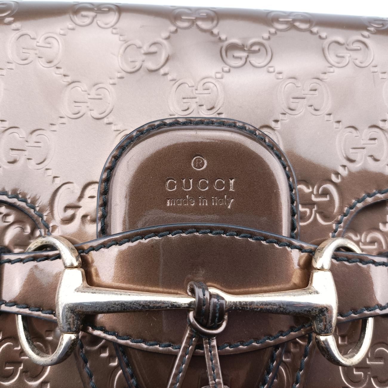 Emily Brown Patent Leather 295403 C015167386エミリー ブラウン パテント 295403 C015167386