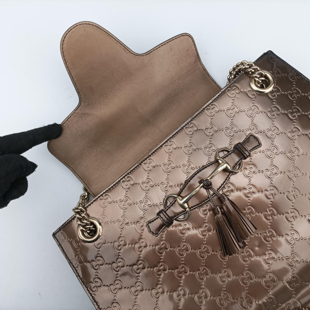 Emily Brown Patent Leather 295403 C015167386エミリー ブラウン パテント 295403 C015167386