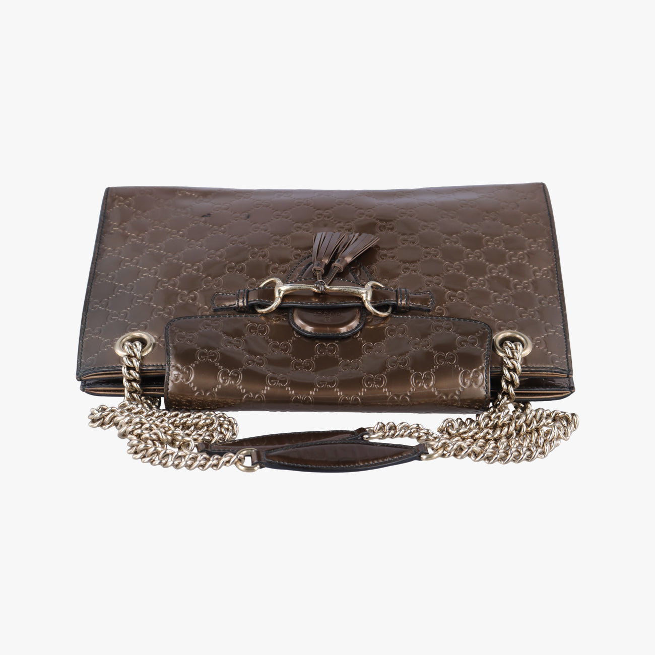 Emily Brown Patent Leather 295403 C015167386エミリー ブラウン パテント 295403 C015167386