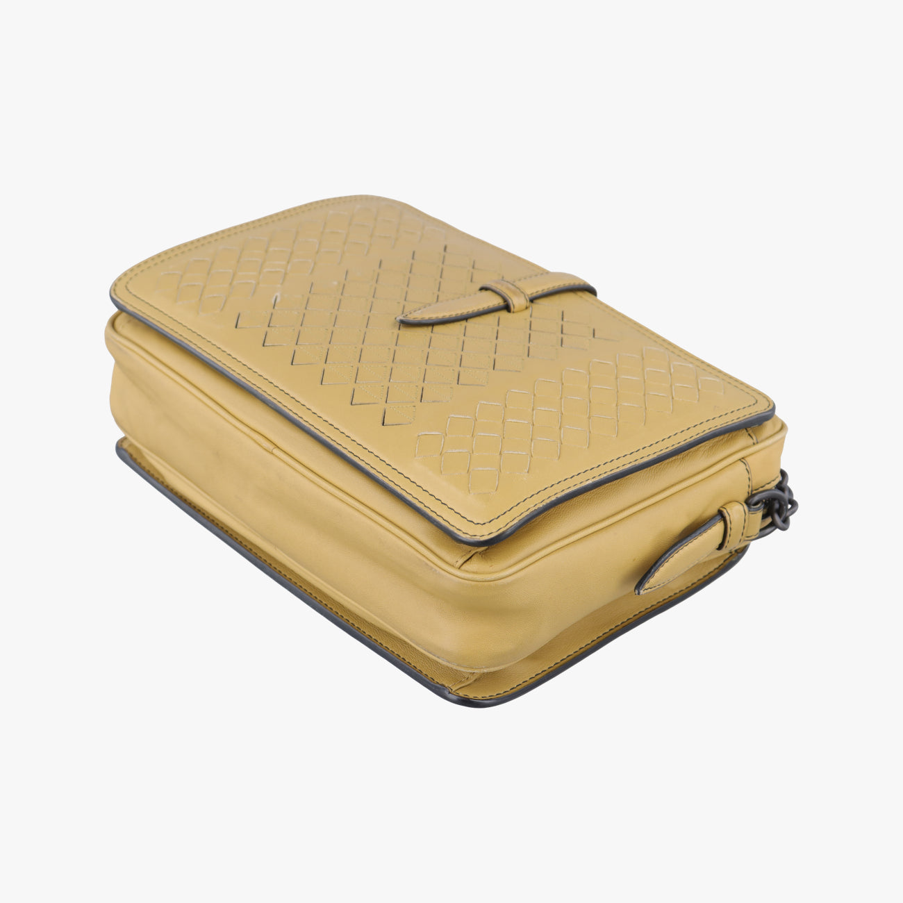 Intrecciato Yellow lambskin  B06334219Eイントレチャート イエロー ラムスキン  B06334219E