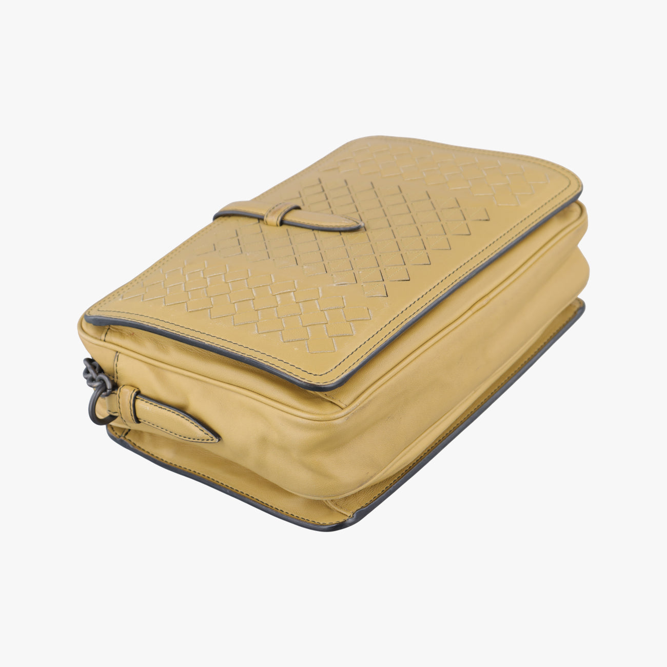 Intrecciato Yellow lambskin  B06334219Eイントレチャート イエロー ラムスキン  B06334219E