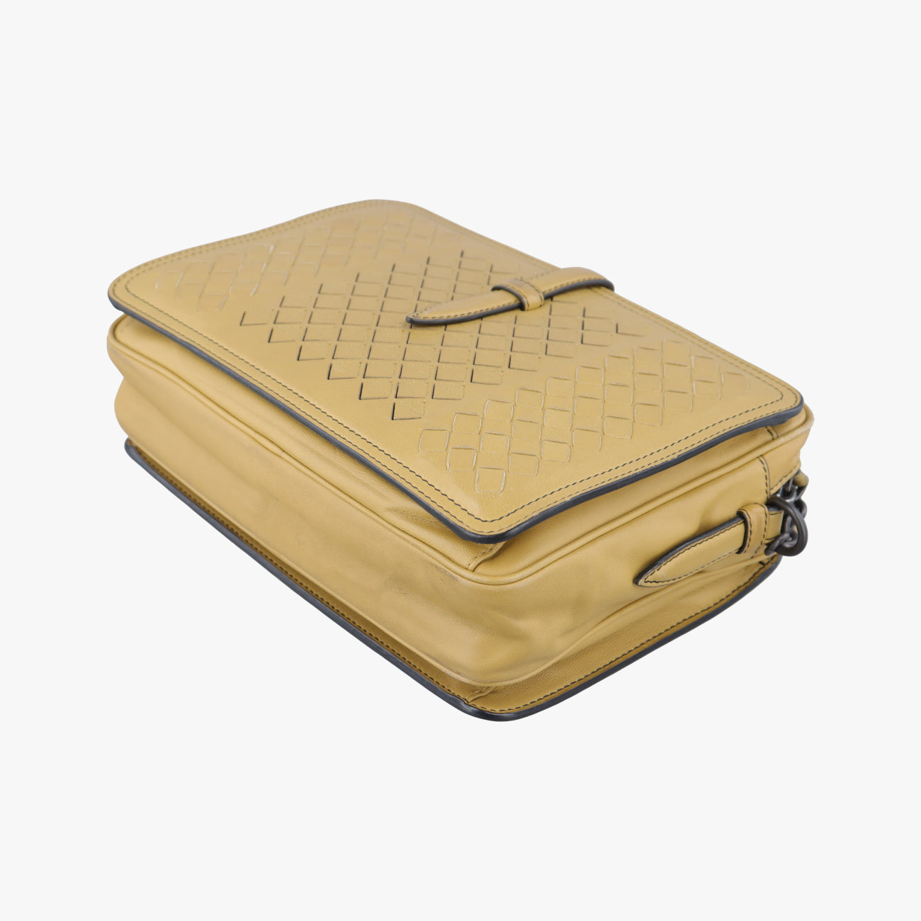 Intrecciato Yellow lambskin  B06334219Eイントレチャート イエロー ラムスキン  B06334219E