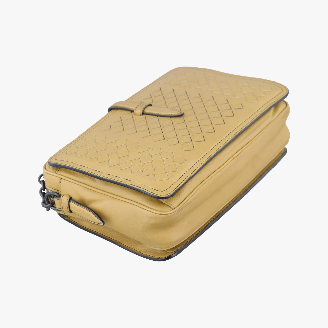 Intrecciato Yellow lambskin  B06334219Eイントレチャート イエロー ラムスキン  B06334219E