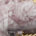 CHANEL 19 Round Pink Leather × wool AP0945 30235655シャネル19ラウンド ピンク レザー×ウール AP0945 30235655