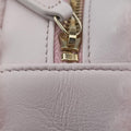CHANEL 19 Round Pink Leather × wool AP0945 30235655シャネル19ラウンド ピンク レザー×ウール AP0945 30235655