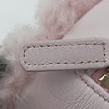 CHANEL 19 Round Pink Leather × wool AP0945 30235655シャネル19ラウンド ピンク レザー×ウール AP0945 30235655