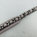 CHANEL 19 Round Pink Leather × wool AP0945 30235655シャネル19ラウンド ピンク レザー×ウール AP0945 30235655