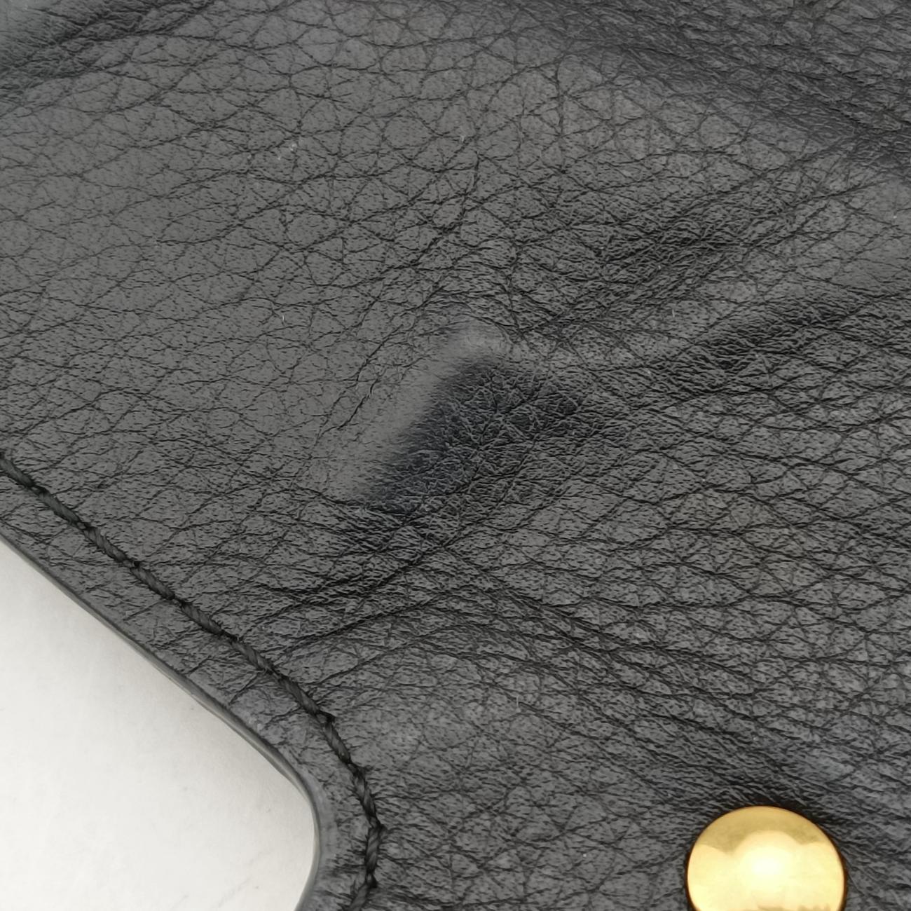 GG Marmont Black Leather 401232GGマーモント ブラック レザー 401232
