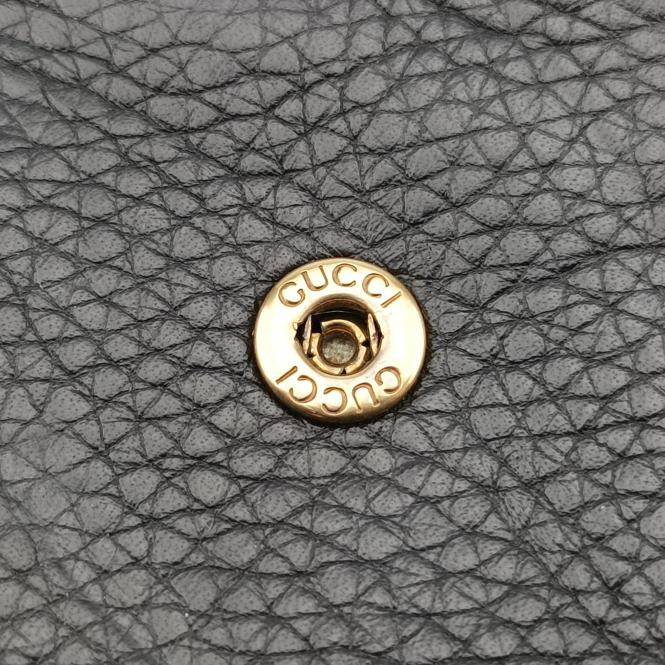 GG Marmont Black Leather 401232GGマーモント ブラック レザー 401232