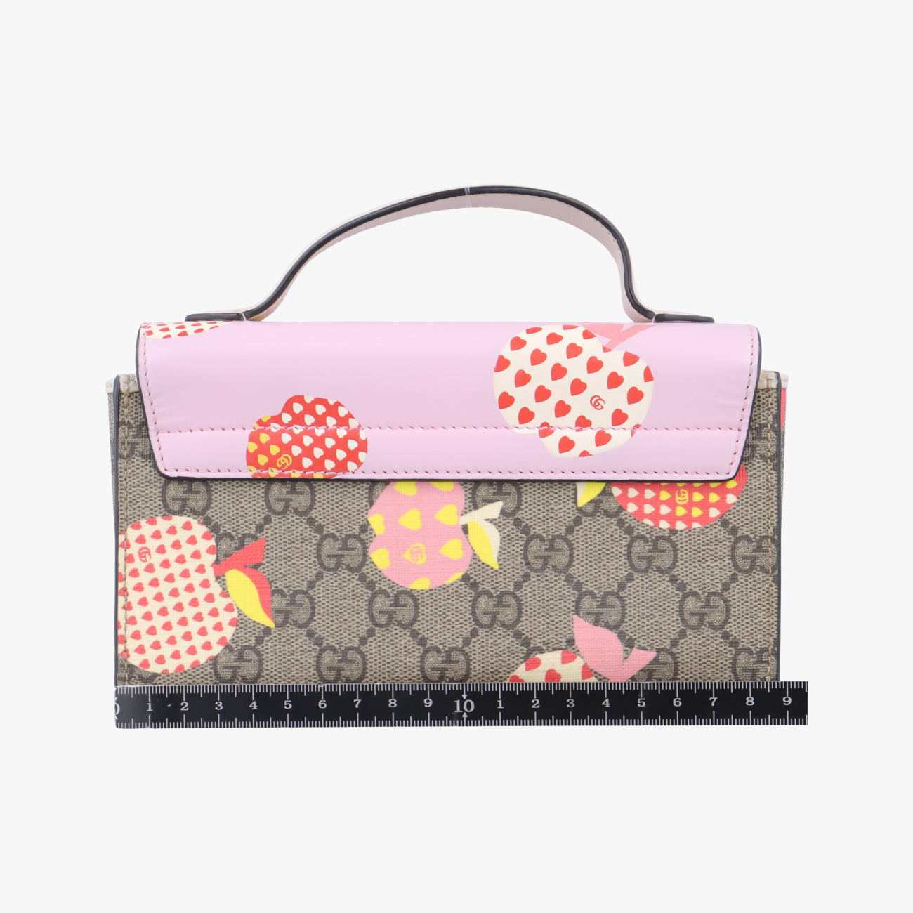 Padlock beige×Multicolour PVC coated canvas 652683パドロック ベージュ×マルチカラー PVCコーティングキャンバス 652683