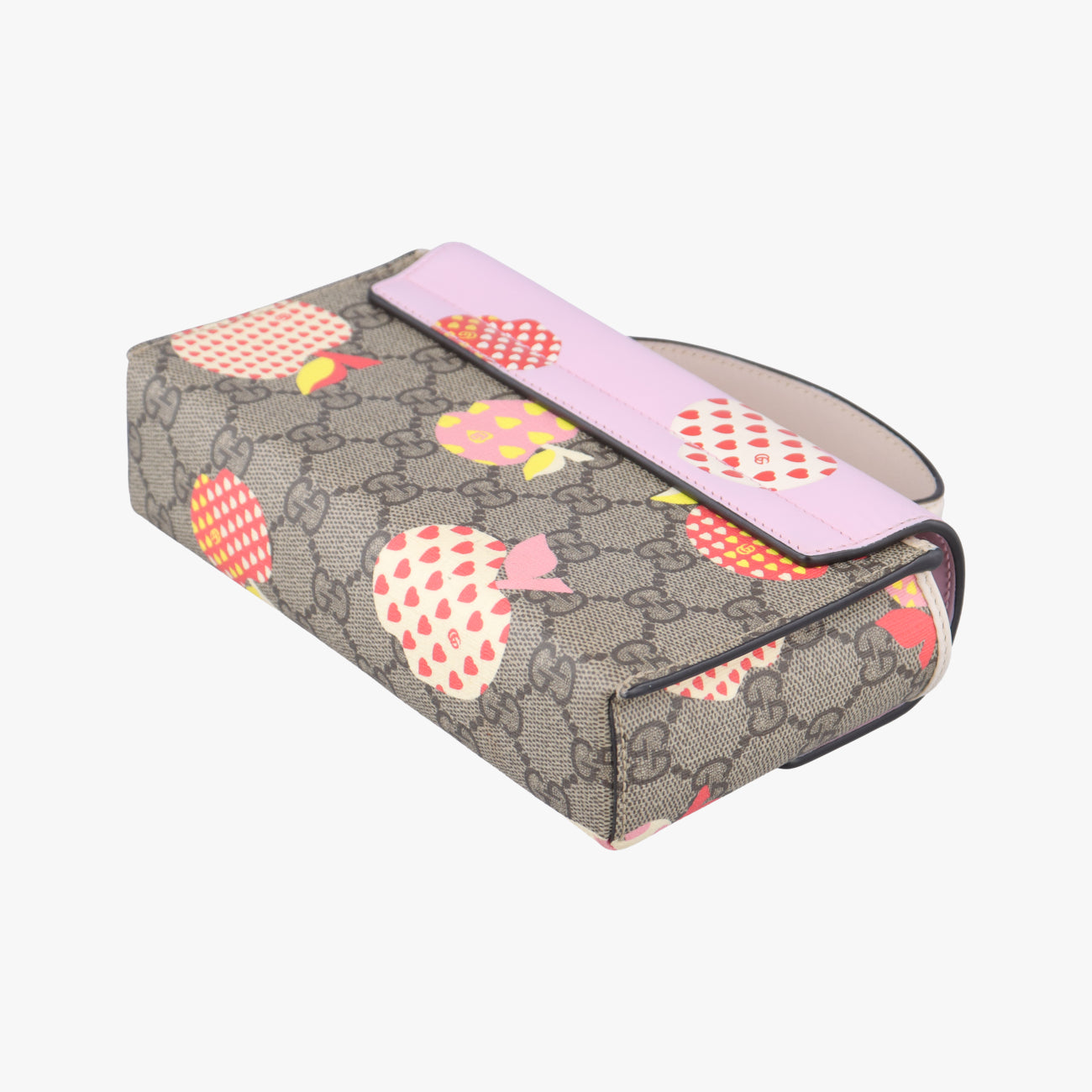 Padlock beige×Multicolour PVC coated canvas 652683パドロック ベージュ×マルチカラー PVCコーティングキャンバス 652683