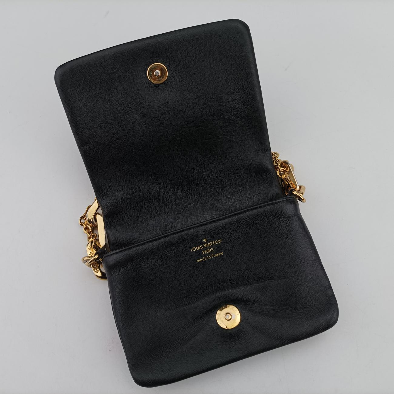 COUSSIN Noir lambskin M81125 IC chipクッサン ノワール ラムスキン M81125 ＩＣチップ