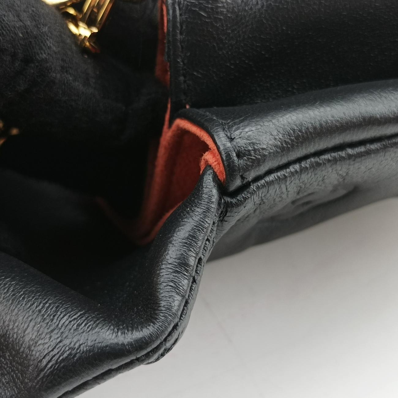 COUSSIN Noir lambskin M81125 IC chipクッサン ノワール ラムスキン M81125 ＩＣチップ