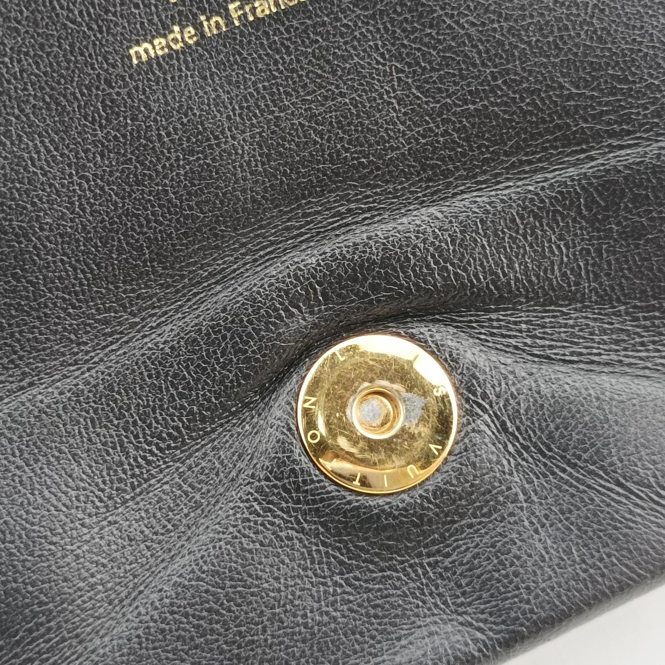 COUSSIN Noir lambskin M81125 IC chipクッサン ノワール ラムスキン M81125 ＩＣチップ