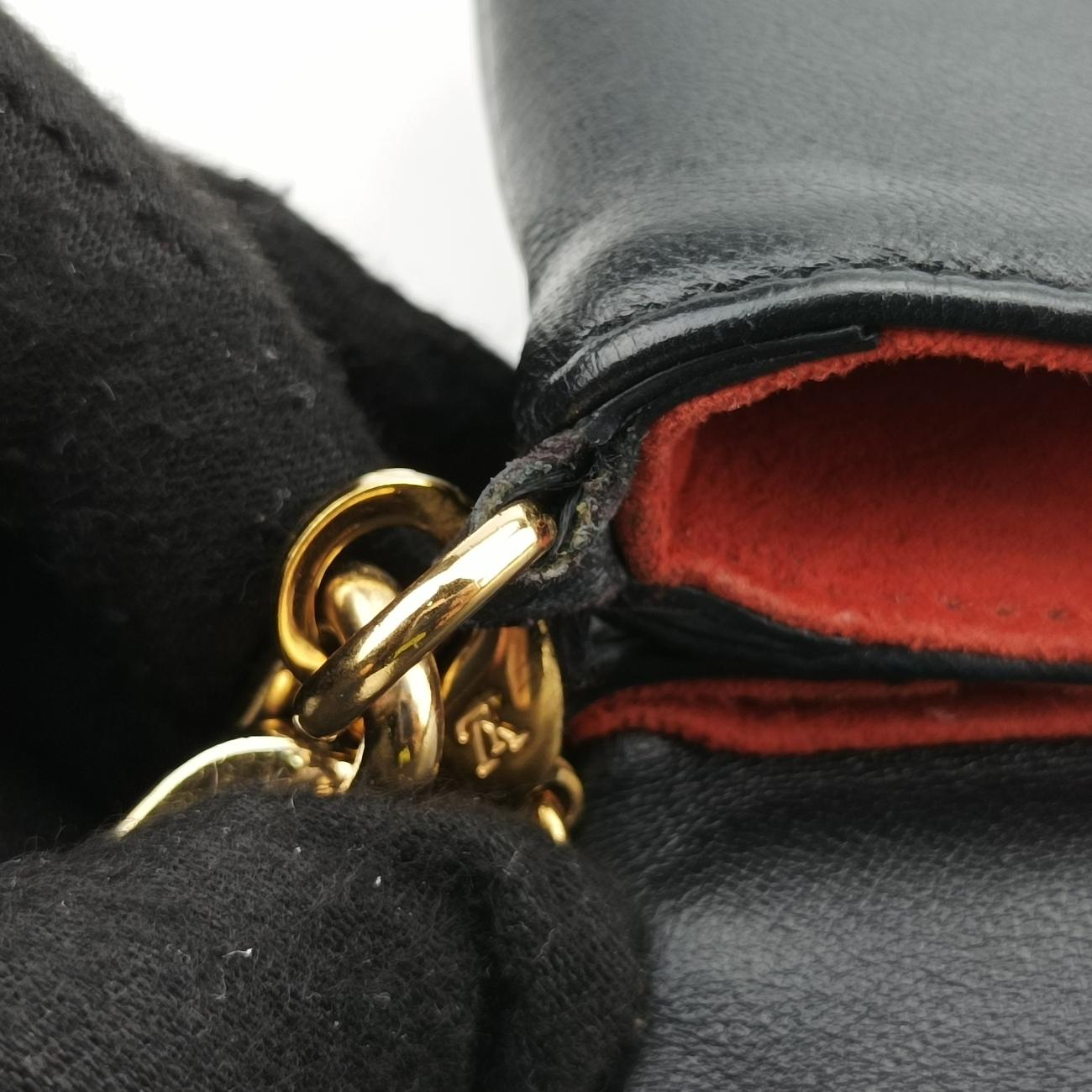 COUSSIN Noir lambskin M81125 IC chipクッサン ノワール ラムスキン M81125 ＩＣチップ