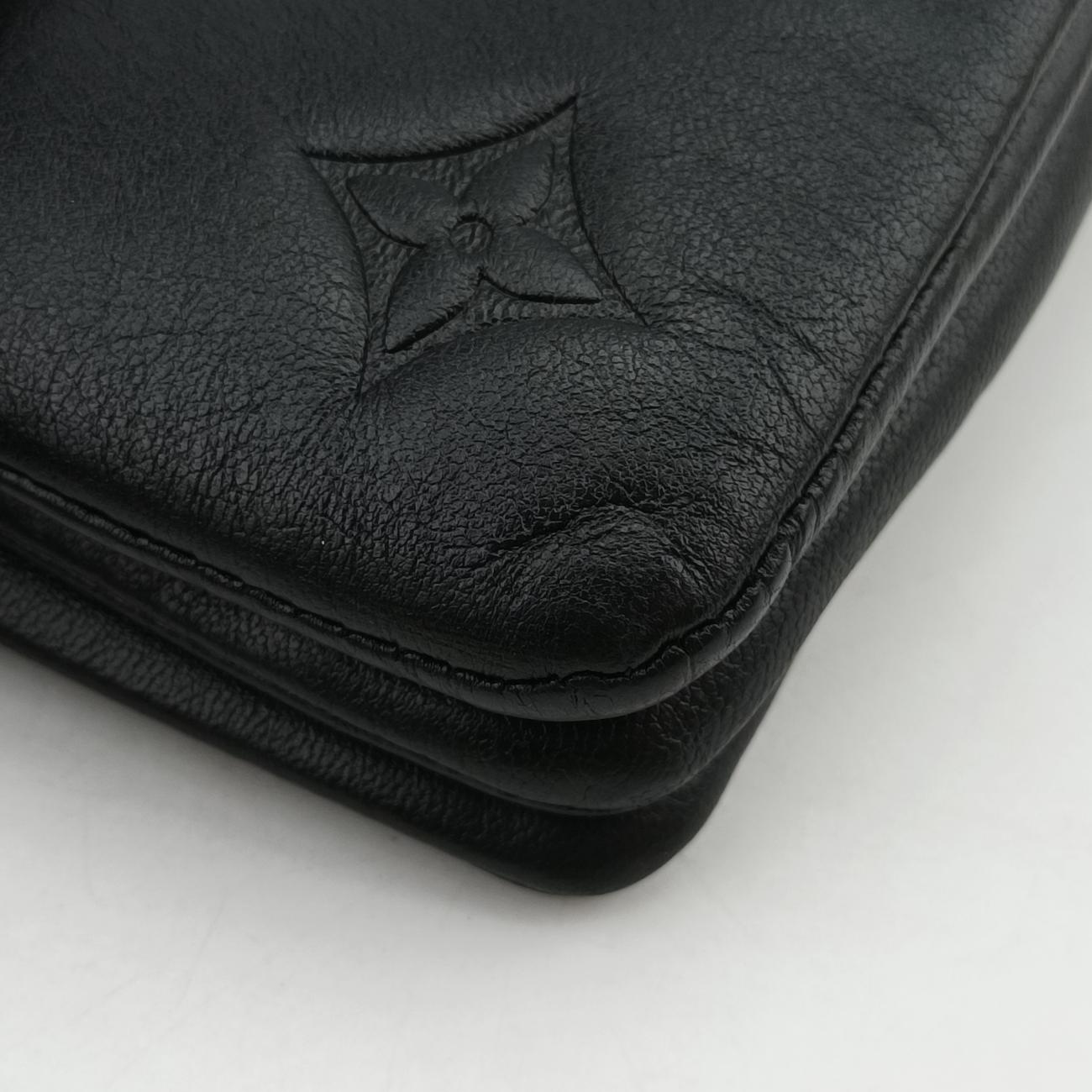 COUSSIN Noir lambskin M81125 IC chipクッサン ノワール ラムスキン M81125 ＩＣチップ