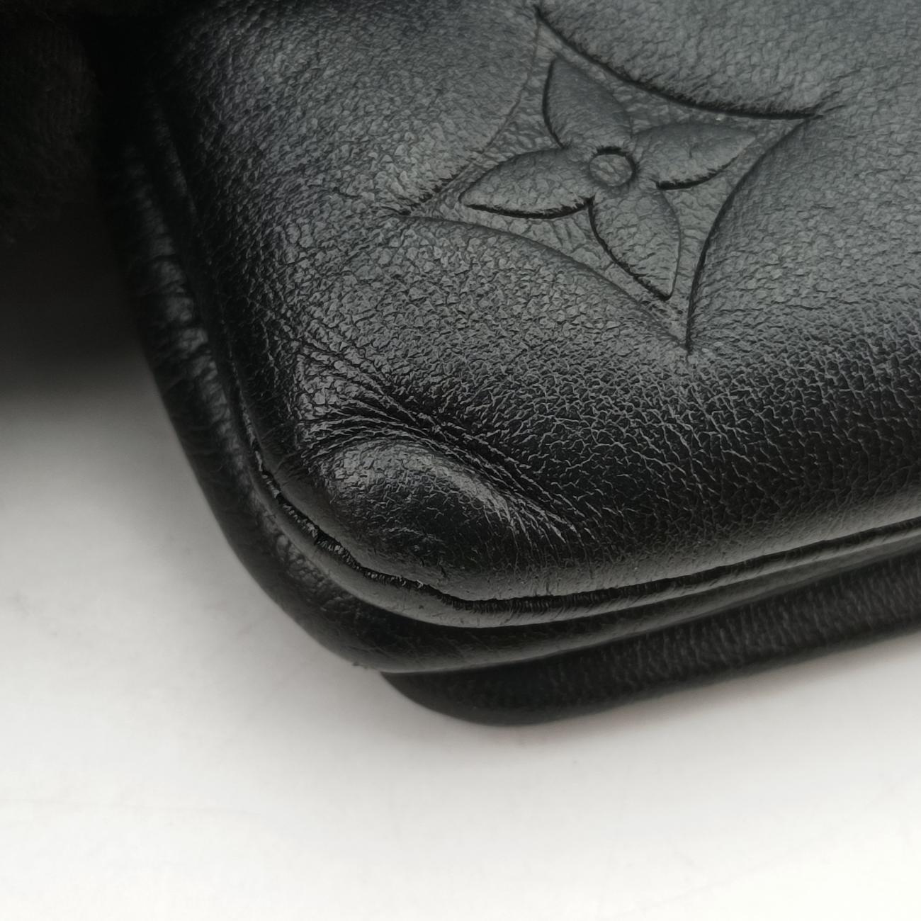 COUSSIN Noir lambskin M81125 IC chipクッサン ノワール ラムスキン M81125 ＩＣチップ