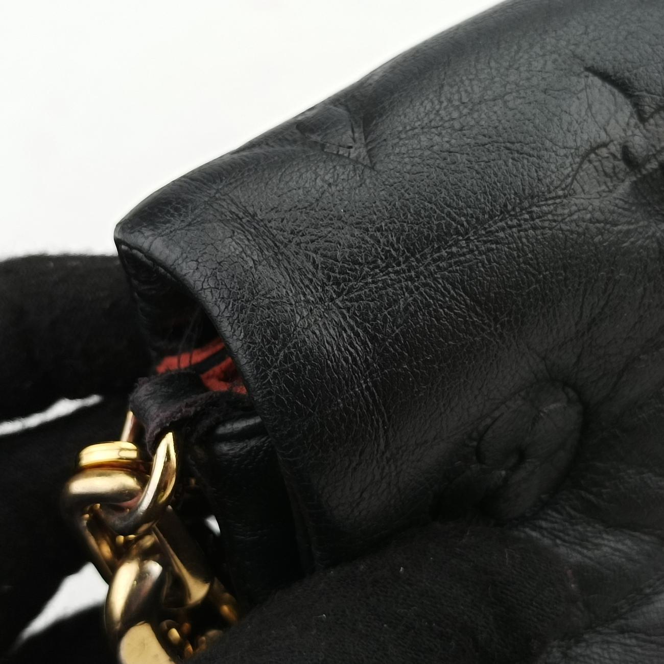 COUSSIN Noir lambskin M81125 IC chipクッサン ノワール ラムスキン M81125 ＩＣチップ