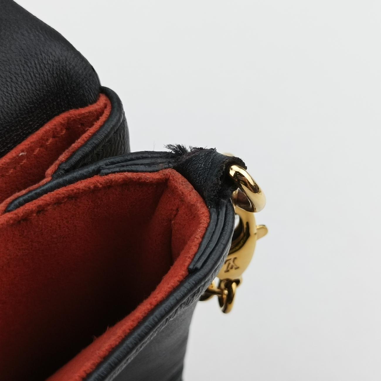 COUSSIN Noir lambskin M81125 IC chipクッサン ノワール ラムスキン M81125 ＩＣチップ
