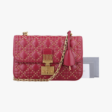 Dioraddict Red lambskin  09-BO-0177ディオールアディクト レッド ラムスキン  09-BO-0177