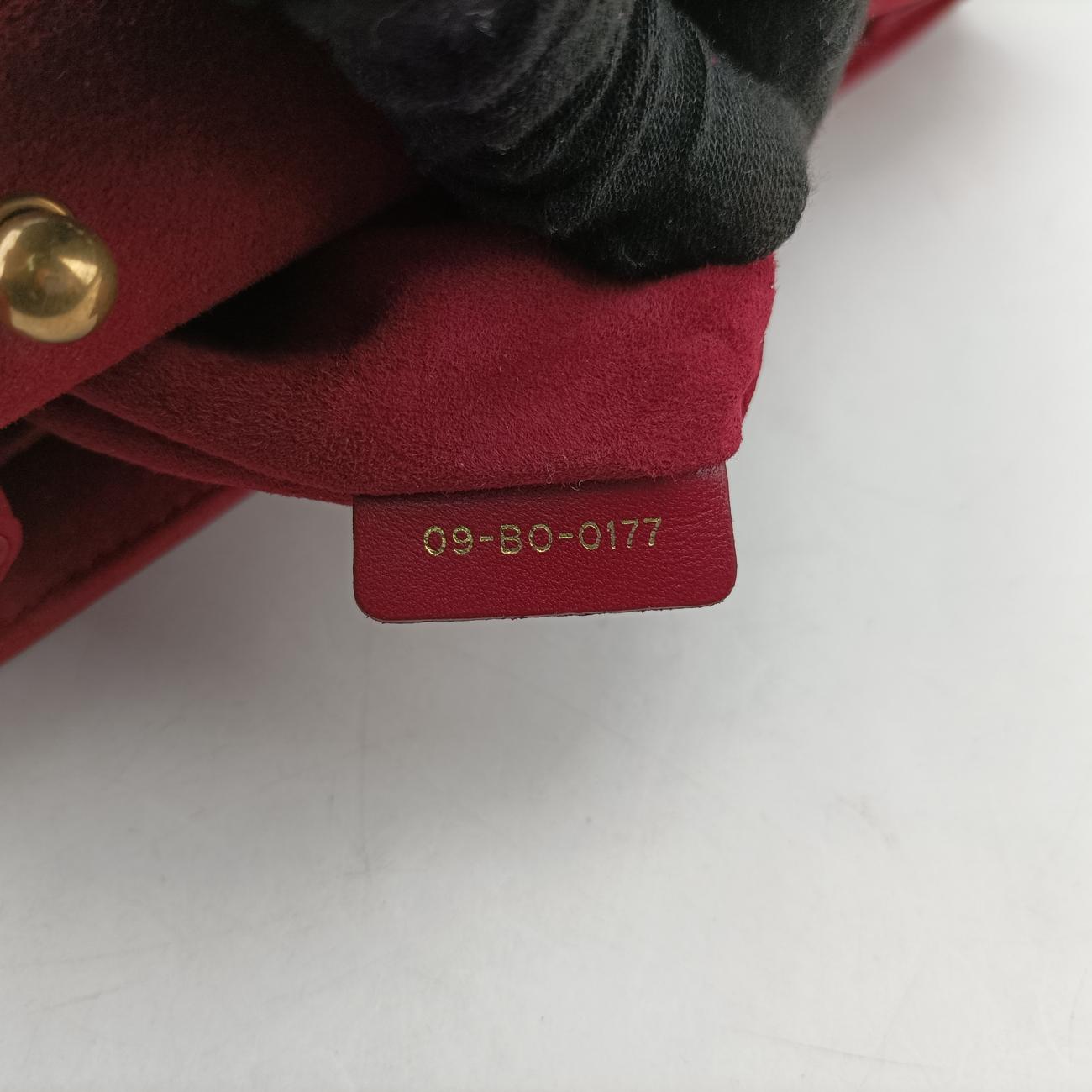 Dioraddict Red lambskin  09-BO-0177ディオールアディクト レッド ラムスキン  09-BO-0177