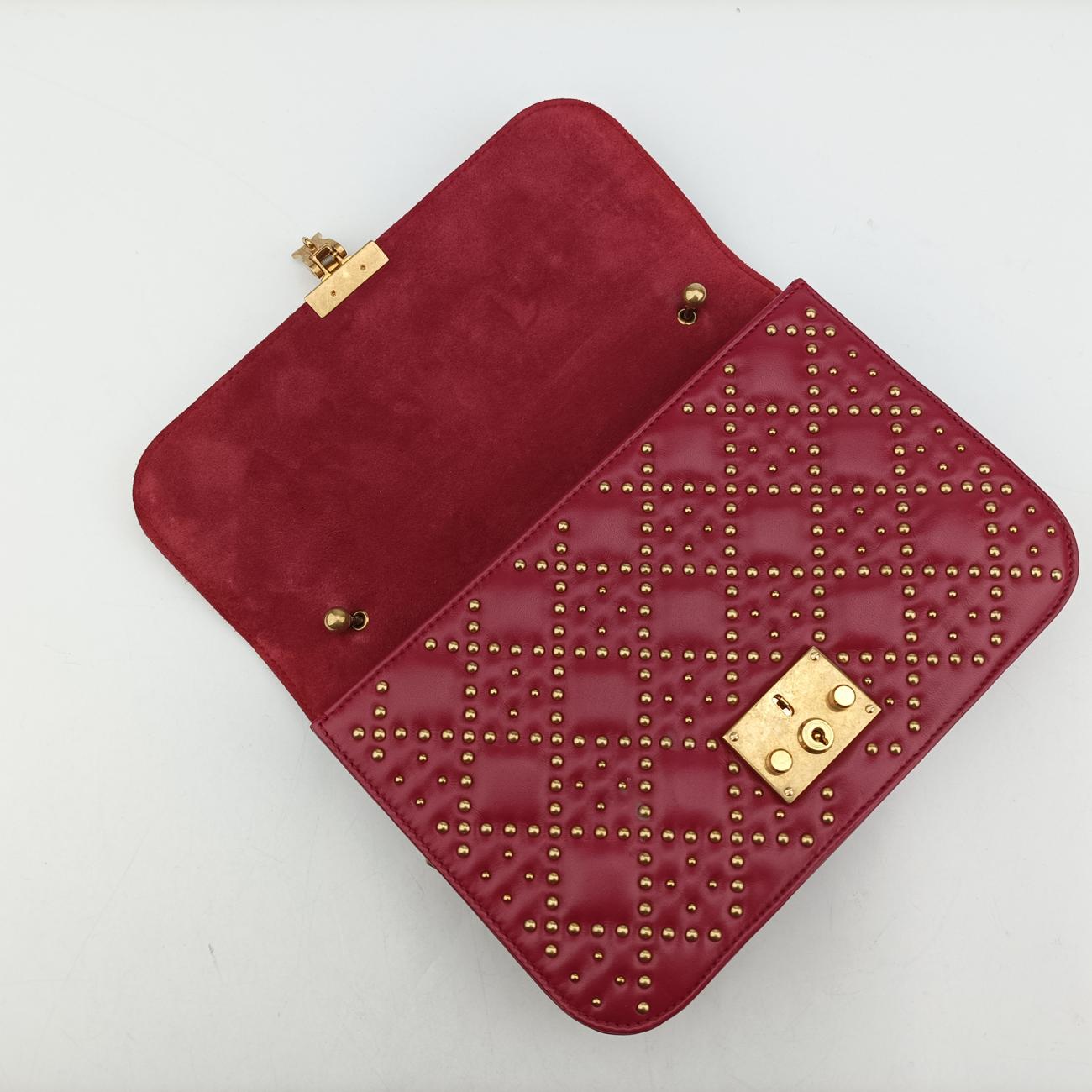 Dioraddict Red lambskin  09-BO-0177ディオールアディクト レッド ラムスキン  09-BO-0177