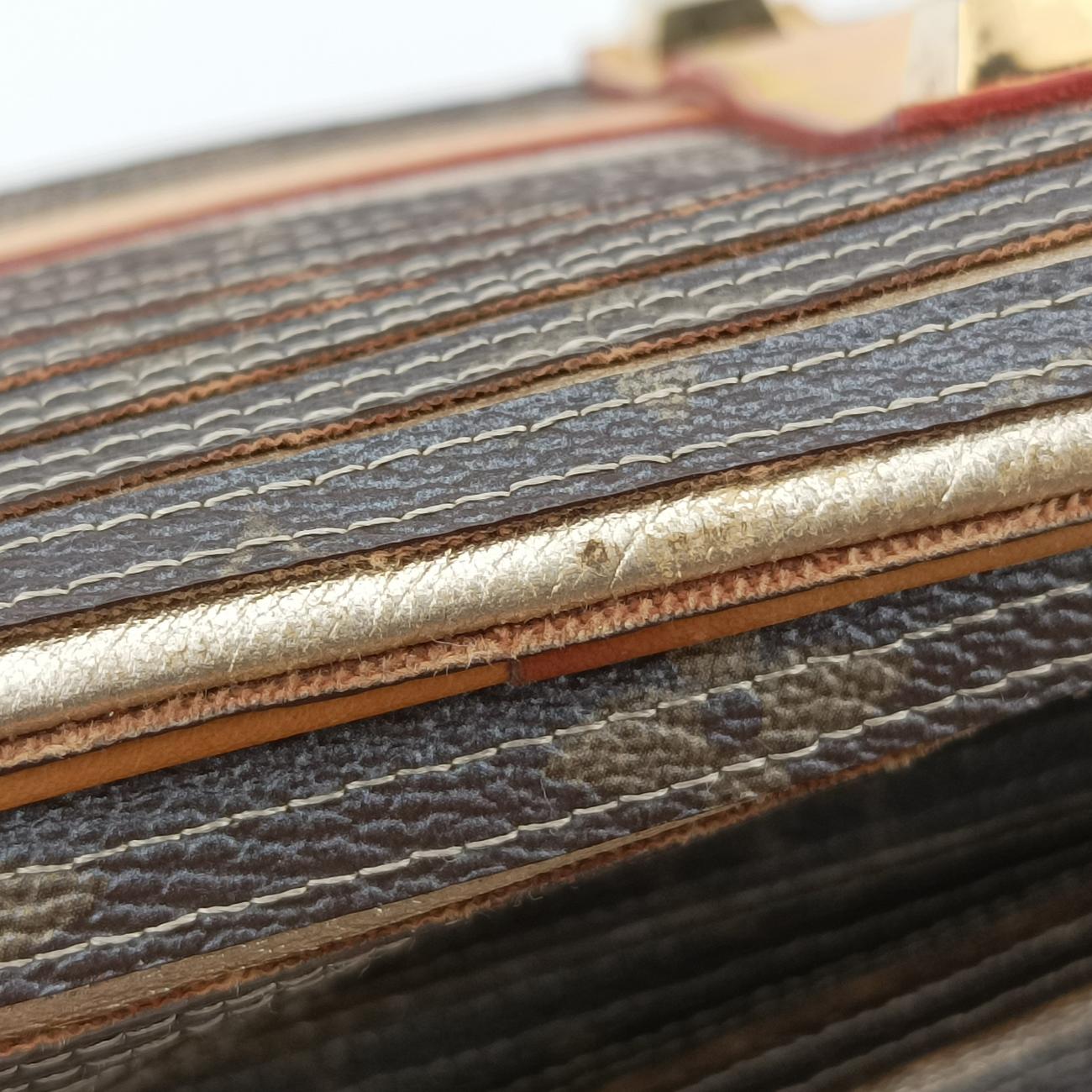Neo Brown×Argent Monogram Eden×calf leather M40355 SP0160ネオ モノグラム/ブラウン系×アルジャン モノグラム エデン×カーフレザー M40355 SP0160