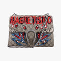 Dionysus Beige×Multicolour PVC coated canvas x snakeskin 400235 H024772053ディオニュソス ベージュ×マルチカラー PVCコーティングキャンバス×ヘビ革 400235 H024772053