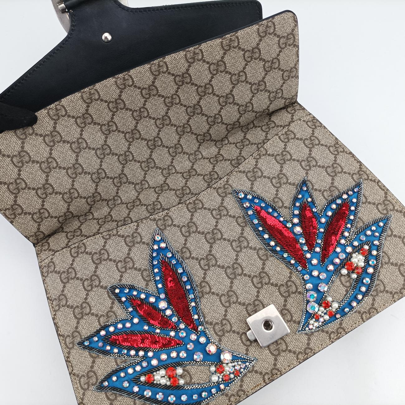 Dionysus Beige×Multicolour PVC coated canvas x snakeskin 400235 H024772053ディオニュソス ベージュ×マルチカラー PVCコーティングキャンバス×ヘビ革 400235 H024772053