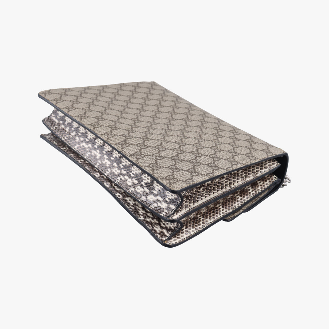 Dionysus Beige×Multicolour PVC coated canvas x snakeskin 400235 H024772053ディオニュソス ベージュ×マルチカラー PVCコーティングキャンバス×ヘビ革 400235 H024772053