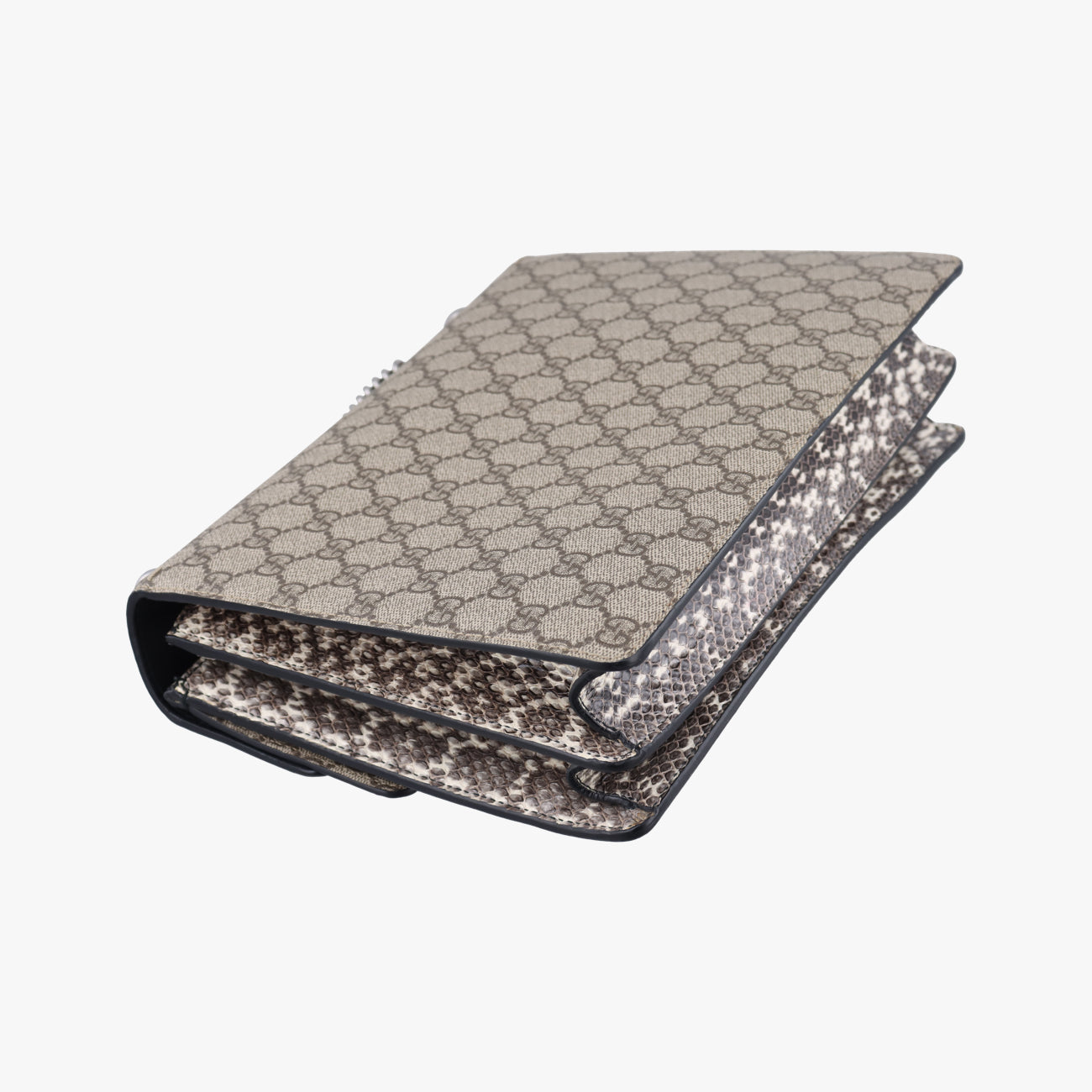 Dionysus Beige×Multicolour PVC coated canvas x snakeskin 400235 H024772053ディオニュソス ベージュ×マルチカラー PVCコーティングキャンバス×ヘビ革 400235 H024772053