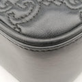GG Matelasse Black Leather 702234 I038618670GGマトラッセ ブラック レザー 702234 I038618670